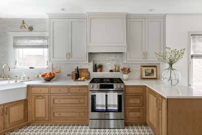  Transitional Family Home Kitchen. Craftsman Remodel by The Residency Bureau.