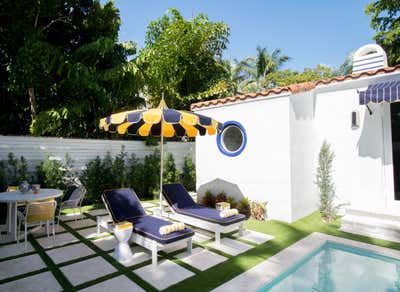  Art Deco Family Home Patio and Deck. south beach historical by mr alex TATE.