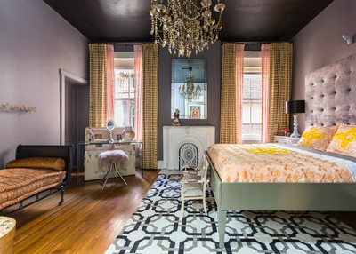  Eclectic Family Home Bedroom. Cherokee by Lucinda Loya Interiors.
