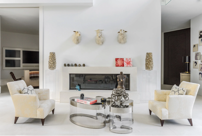  Eclectic Family Home Living Room. Saddlebranch by Lucinda Loya Interiors.