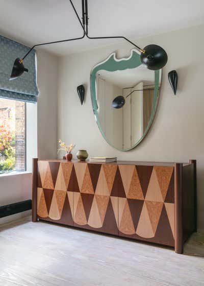  Mid-Century Modern Family Home Living Room. Metamorphic Artist's Residence by Anouska Tamony Designs.
