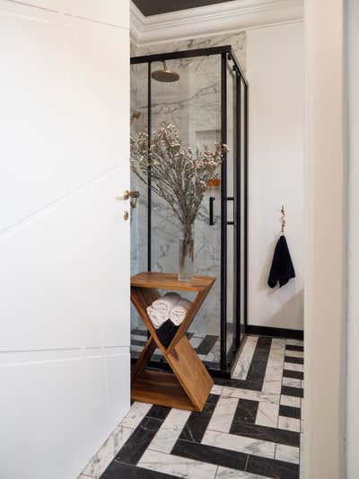  Mediterranean Modern Country House Bathroom. La cantina by Sarah Baderna Studio.