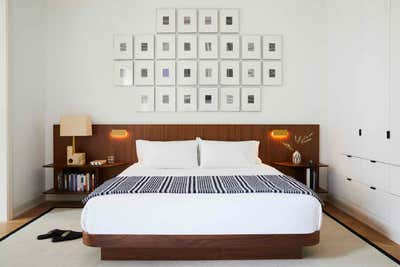  Modern Family Home Bedroom. A Townhouse for Art Obsessives by GACHOT.