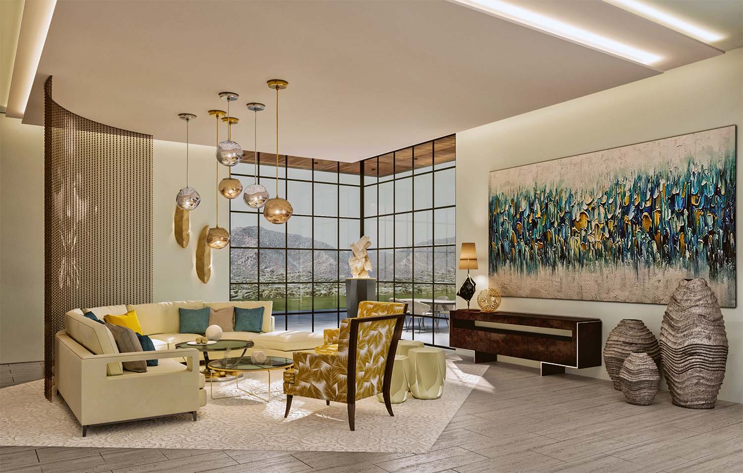 Contemporary Living Room