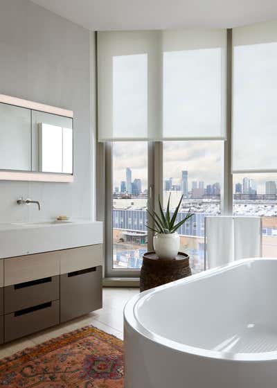  Contemporary Modern Apartment Bathroom. LEROY STREET RESIDENCE by William McIntosh Design.
