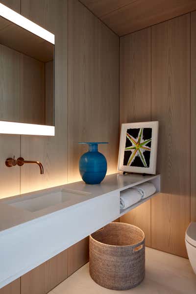  Contemporary Modern Apartment Bathroom. LEROY STREET RESIDENCE by William McIntosh Design.