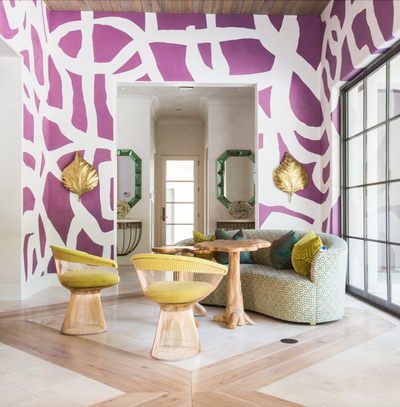  Art Deco Family Home Living Room. Timberwilde by Lucinda Loya Interiors.