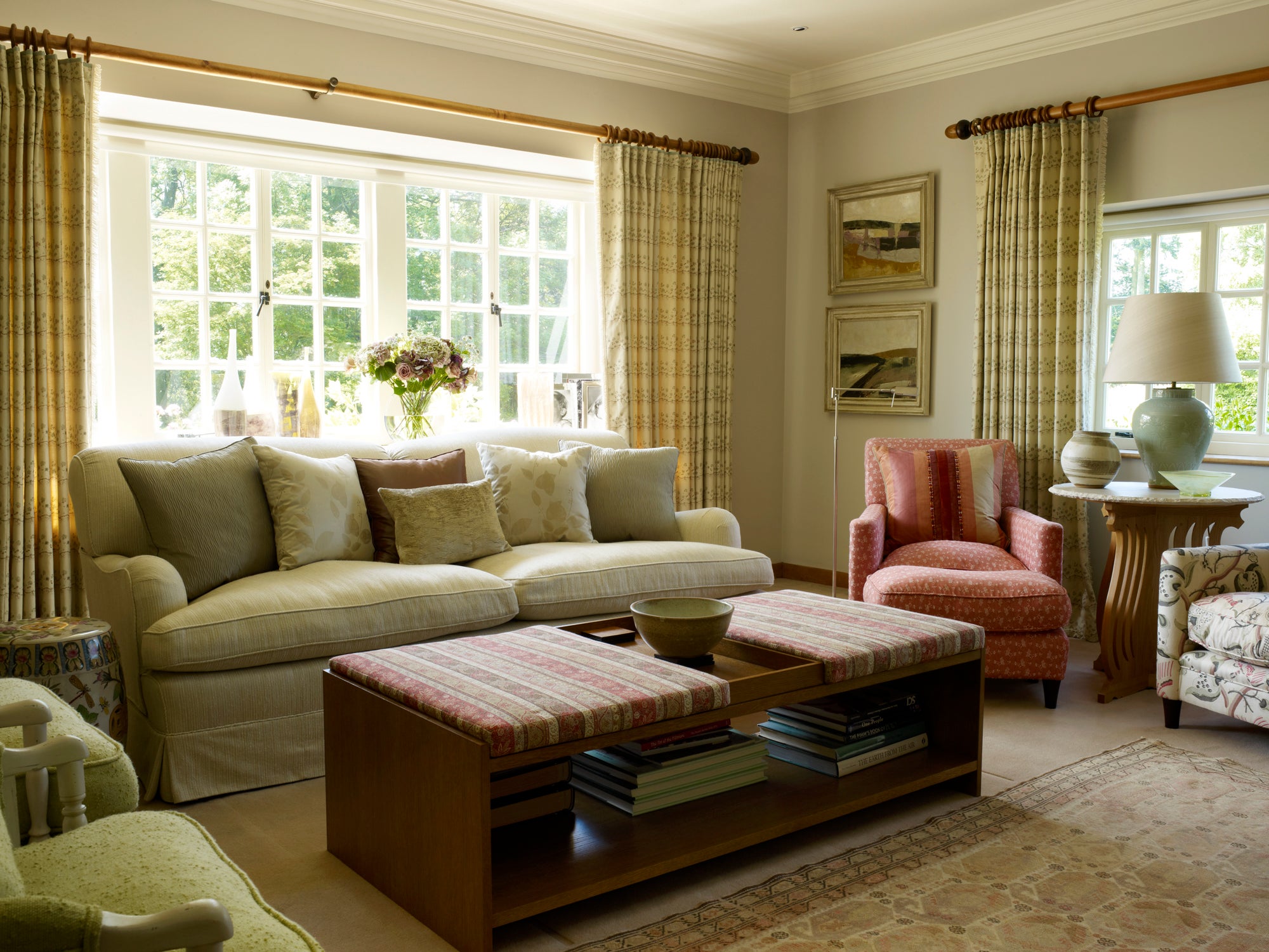 English Country Living Room