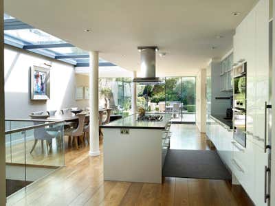 Contemporary Kitchen. West London Townhouse by Stone Hollond.