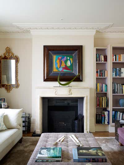  Contemporary Family Home Living Room. West London Townhouse by Stone Hollond.