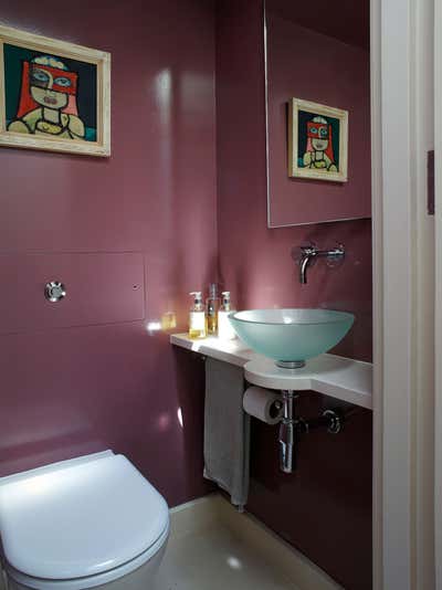  Contemporary Family Home Bathroom. West London Townhouse by Stone Hollond.