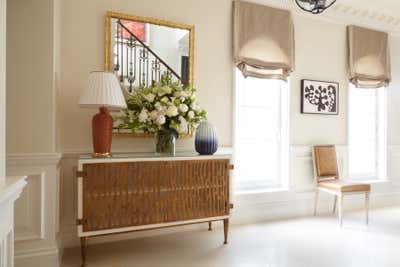  Transitional Family Home Entry and Hall. A London Townhouse by Stewart Manger Interior Design .