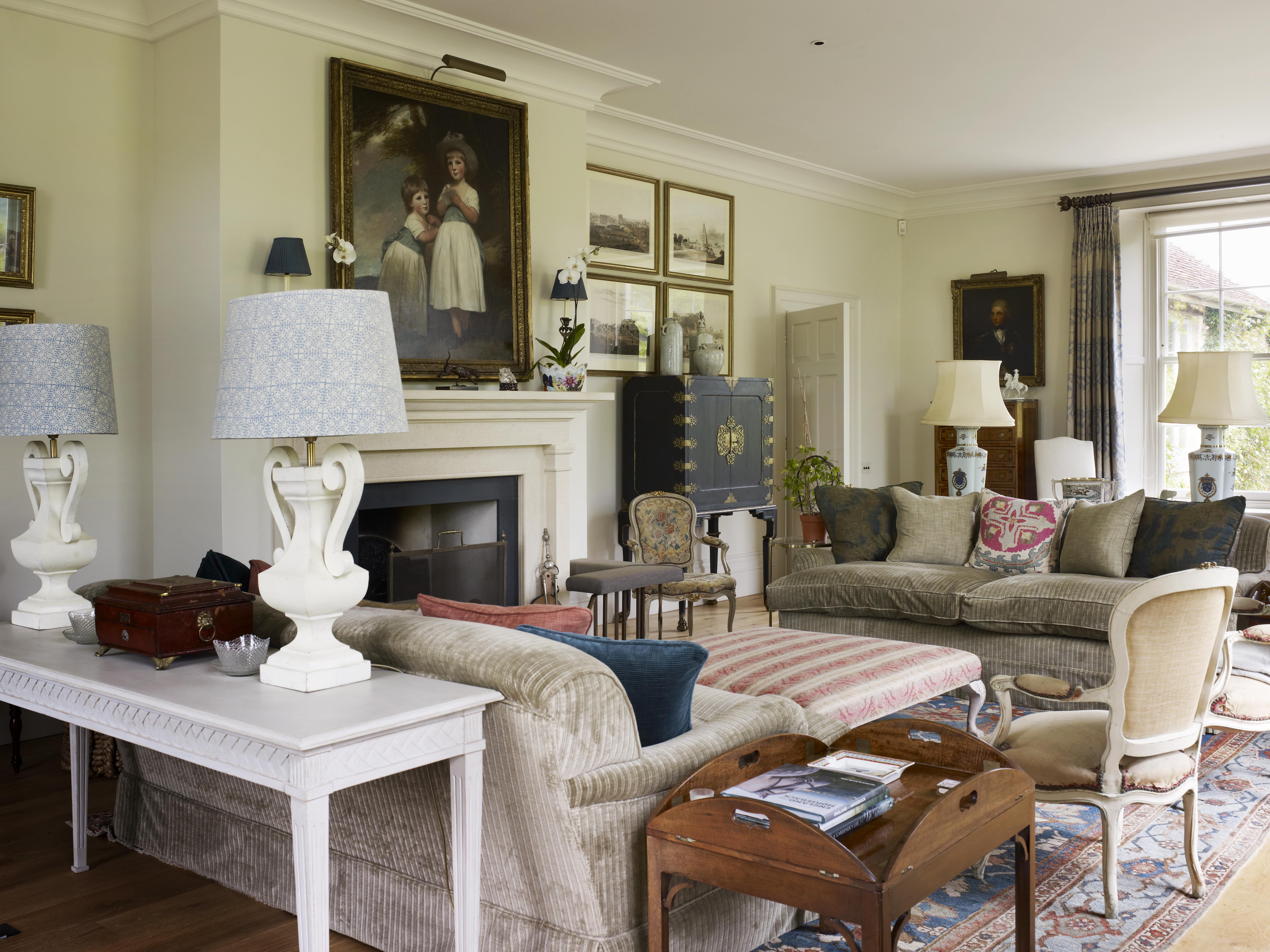 English Country Living Room