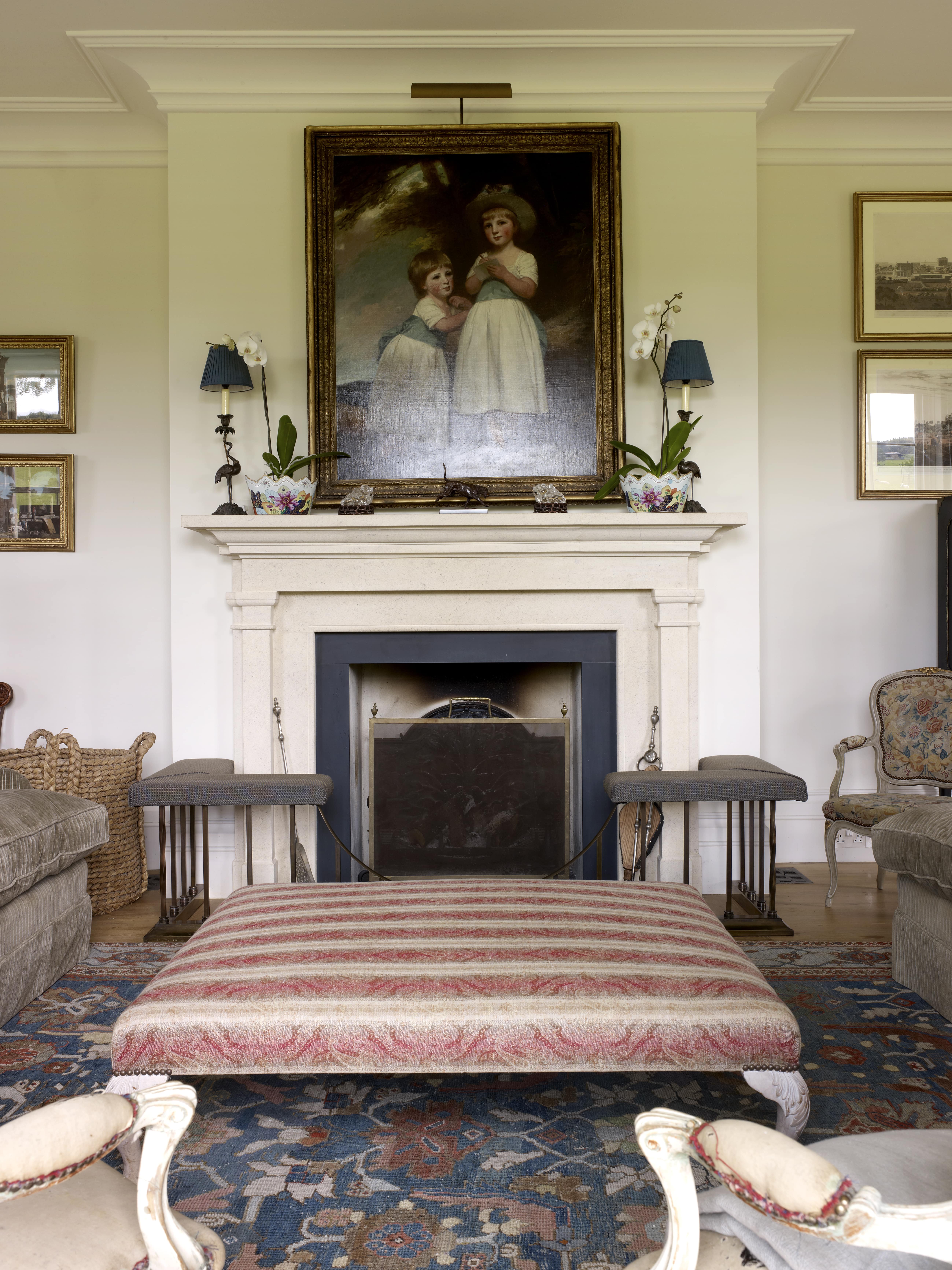English Country Living Room