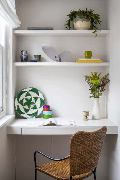  Eclectic Family Home Office and Study. Munro Mews by Stone Hollond.