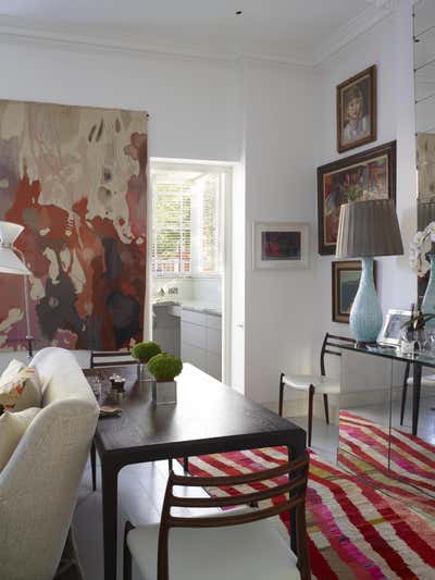  Modern Living Room. Kensington Pied a Terre  by Stone Hollond.