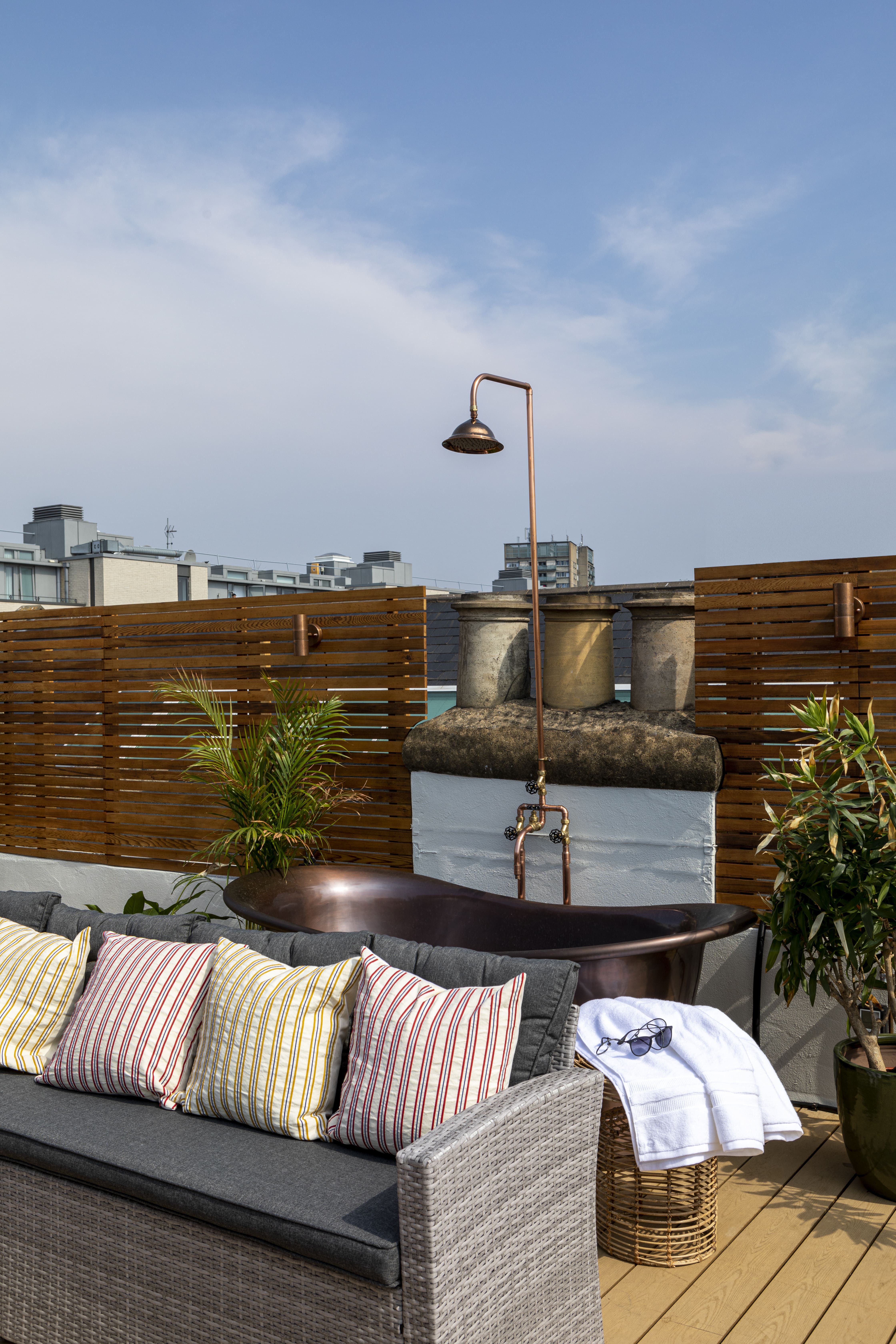 Modern Patio and Deck