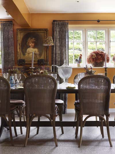  English Country Dining Room. Dorset Country House by Stone Hollond.