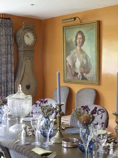  English Country Dining Room. Dorset Country House by Stone Hollond.