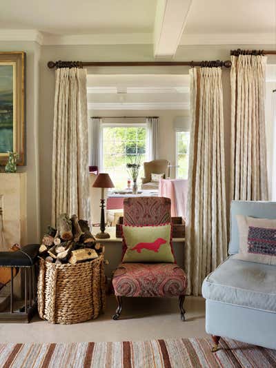  English Country Living Room. Dorset Country House by Stone Hollond.