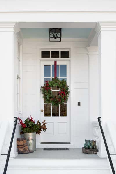  Farmhouse Organic Country House Exterior. Christmas in the Country by Jamie Merida Interiors.