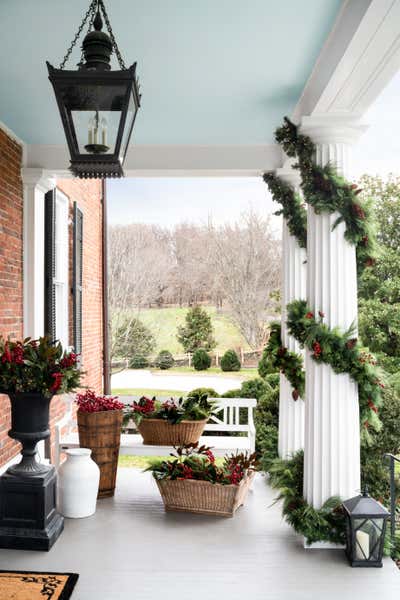  Traditional Organic Country House Exterior. Christmas in the Country by Jamie Merida Interiors.
