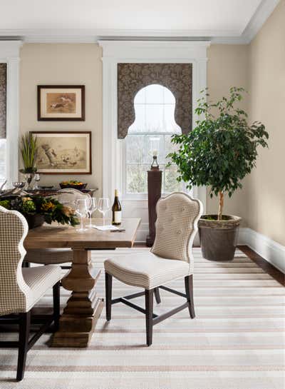  Farmhouse Country Country House Dining Room. Christmas in the Country by Jamie Merida Interiors.