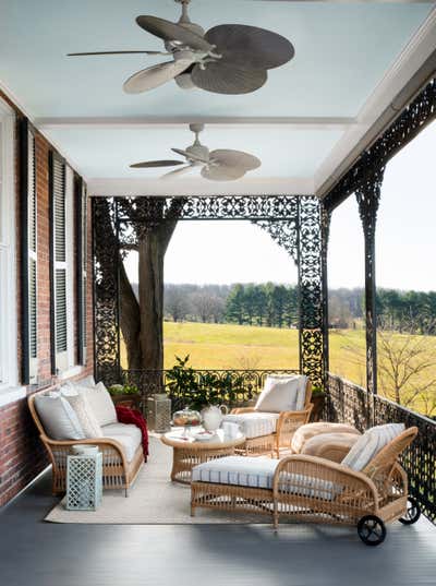  Farmhouse Patio and Deck. Christmas in the Country by Jamie Merida Interiors.