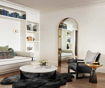  Transitional Modern Vacation Home Living Room. North Pond Pied-a-Terre by Studio Gild.
