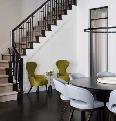  Contemporary Family Home Dining Room. Lincoln Park II by Studio Gild.