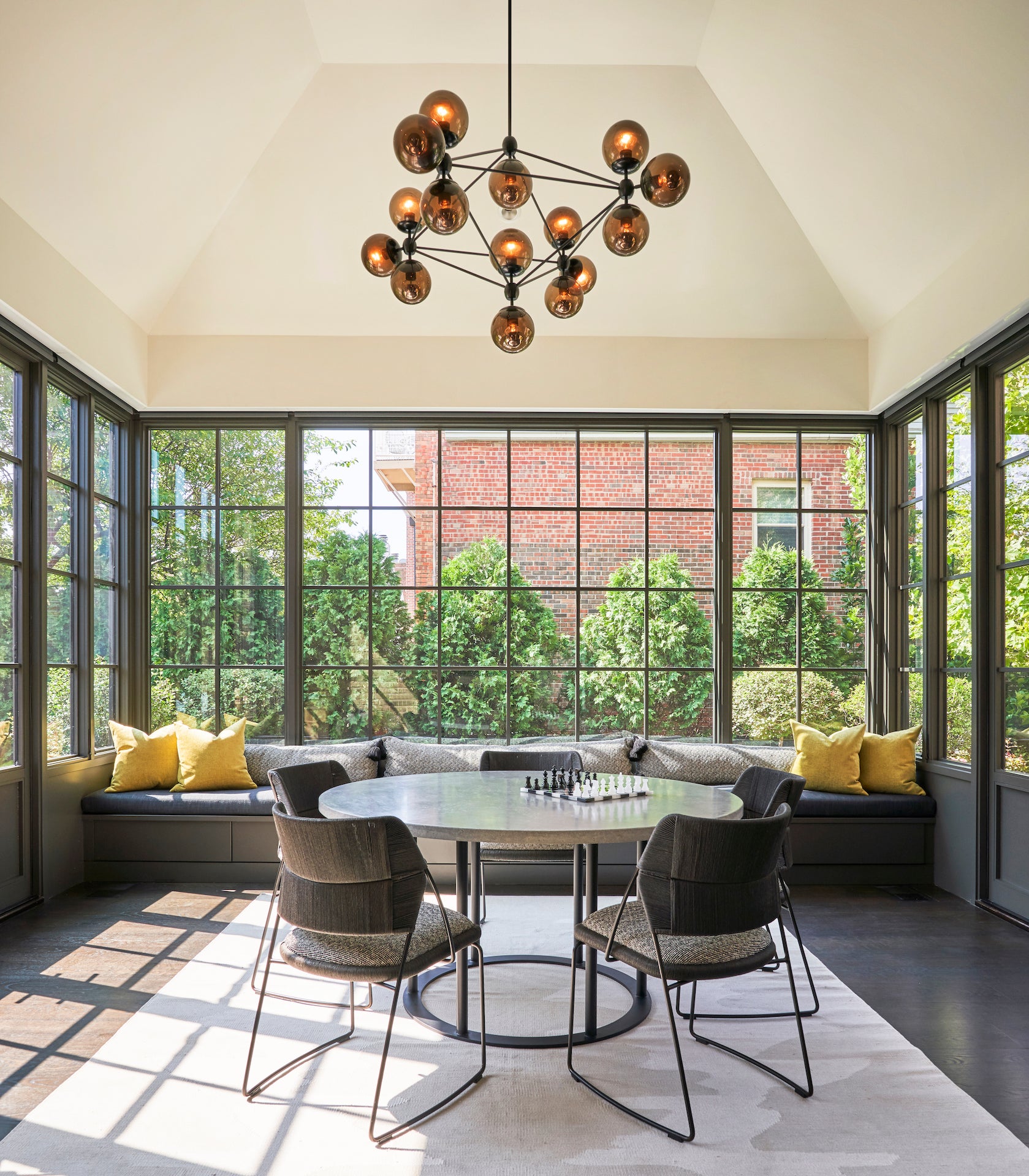 Contemporary Bar and Game Room