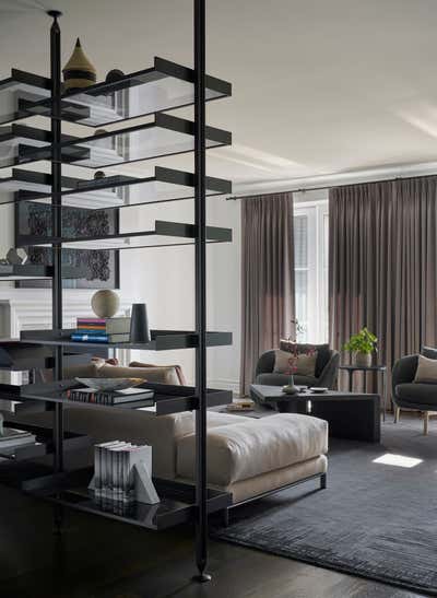  Contemporary Vacation Home Living Room. Lincoln Park Pied-a-Terre by Studio Gild.