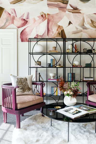 Contemporary Family Home Children's Room. Lake Forest Showhouse by Studio Gild.