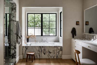  Eclectic Bathroom. Jarratt Ave. by Christina Cole and Co..
