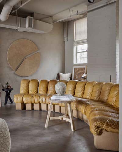  Eclectic Retail Living Room. Studio Project by Montana Labelle Design.