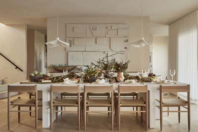  Organic Family Home Dining Room. Briar Hill Project by Montana Labelle Design.