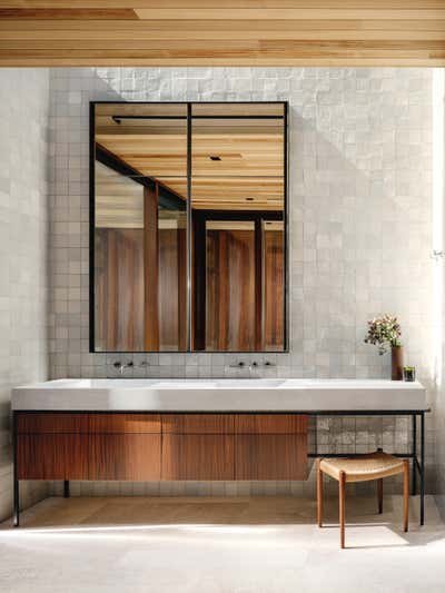  Organic Bathroom. Water's Edge by Cravotta Interiors.