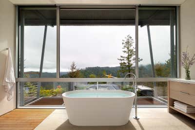  Modern Vacation Home Bathroom. Sonoma Retreat by Studio Collins Weir.