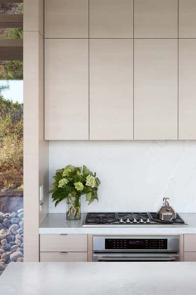 Modern Vacation Home Kitchen. Sonoma Retreat by Studio Collins Weir.