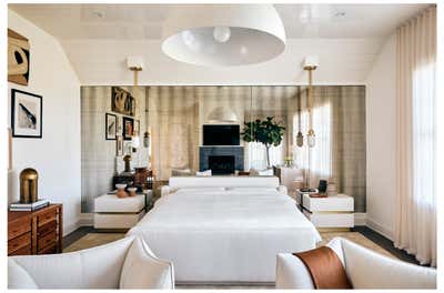  Mid-Century Modern Modern Beach House Bedroom. WATERMILL by Timothy Godbold.