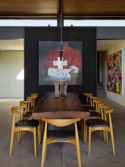 Modern Dining Room. Horse Hill by Studio Collins Weir.