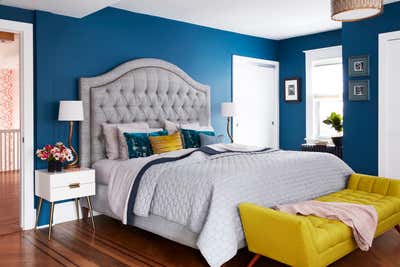  Moroccan Family Home Bedroom. Ditmas Park Victorian Craftsman Bungalow by Keita Turner Design.