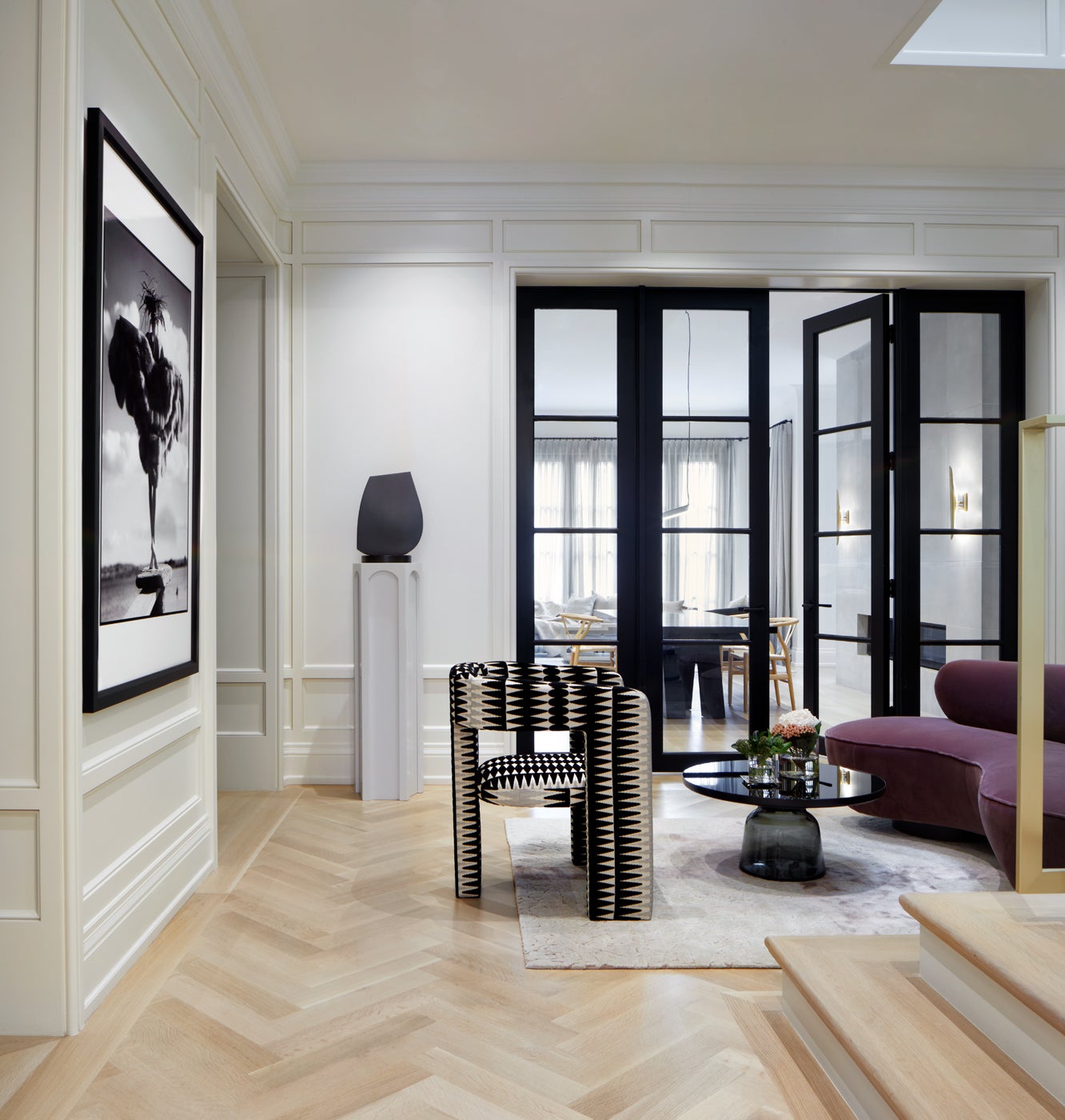 Entry and Hall by Elizabeth Metcalfe Interiors | 1stDibs