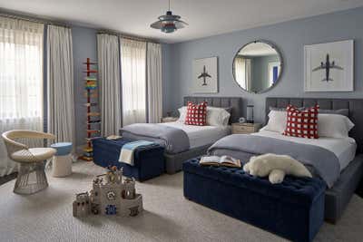 Contemporary Family Home Children's Room. Warren Road by Elizabeth Metcalfe Design.