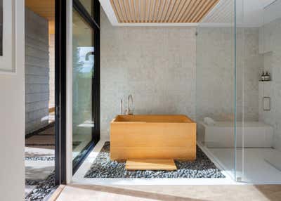  Minimalist Contemporary Vacation Home Bathroom. Martis Camp by Alexandra Loew, Inc..