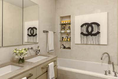  Eclectic Family Home Bathroom. Gramercy by Lucinda Loya Interiors.
