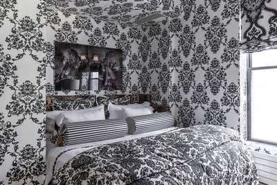  Eclectic Family Home Bedroom. Gramercy by Lucinda Loya Interiors.