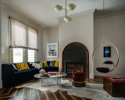 Mid-Century Modern Living Room. Modern History - San Francisco by JKA Design.