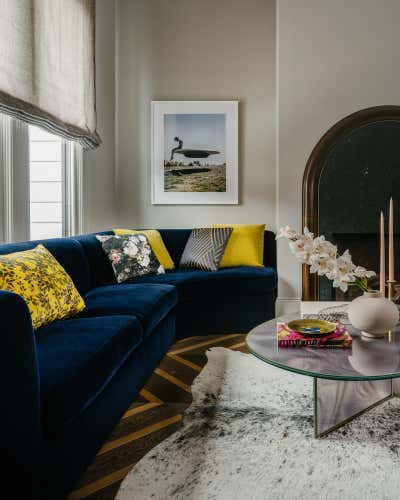  Eclectic Family Home Living Room. Modern History - San Francisco by JKA Design.