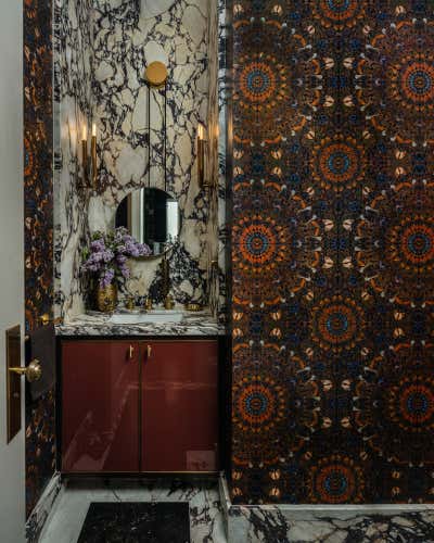  Mid-Century Modern Family Home Bathroom. Modern History - San Francisco by JKA Design.